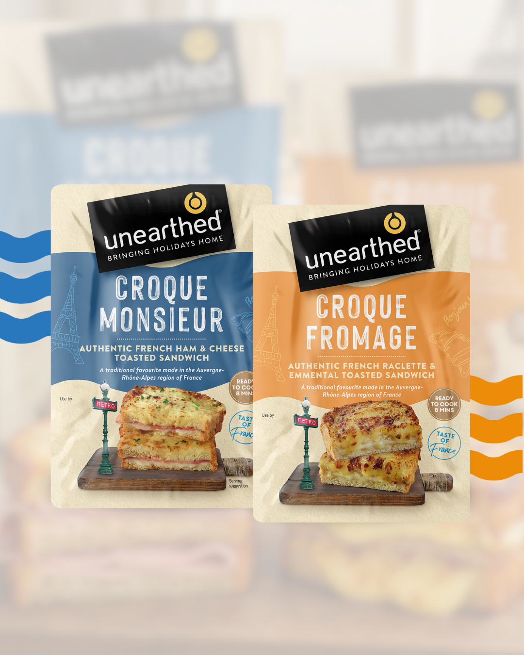 unearthed® launches new authentic Croque Monsieur and Croque Fromage ...